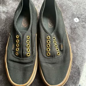 Vans black and brown Women’s 9